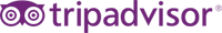 This image displays the logo of TripAdvisor, featuring an owl icon and the text "tripadvisor" in a purple color.